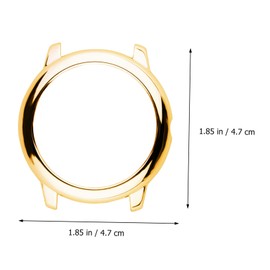 DOITOOL 2 Pcs Protective Case -Resistant Frame Case Frame Smartwatches Watch Accessories Cases Cover Watch Shockproof Cover Watch Screen Protector Round Watch Shell Wtch Intelligent Bezel