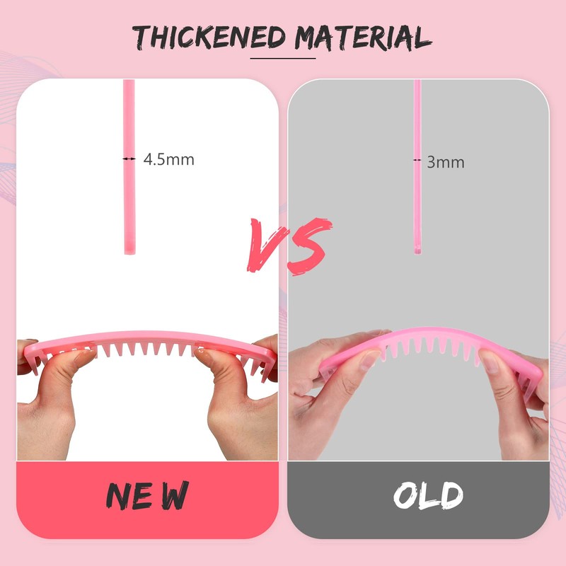 Peine para desenredar el cabello grande, peine de dientes anchos