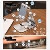 OULTECH OWL-STD03-BK Aluminum Stand for Smartphones and Tablets, Angle Adjustable,