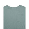 Fanway&EC Women's Short Sleeve T-Shirts Casual Crewneck Tees with Pocket