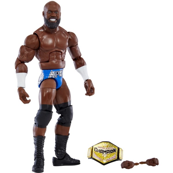 WWE MATTEL Apollo Crews Elite Collection Series 87 Action Figure 6 in Posable Collectible Gift Fans Ages 8 Years Old and Up​