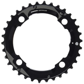 SRAM MTB 34t, LK 104 mm Aluminium Medium Pin 2x10 (GX) 11.6218.021.000 Chain Rings, Black