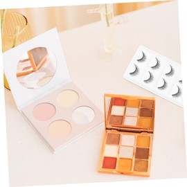 OHPHCALL 10pairs Natural Look False Eyelashes Makeup Eyelashes for Daily Use for Parties Weddings and Photo Shoots Soft and Reusable Fiber Lashes