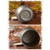 TOMSHOO Insulated Double Wall Drink Cup Camping Titanium Water Cup