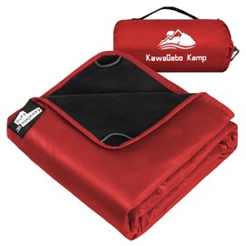 KawaGebo Kamp Large Waterproof Outdoor Stadium Blanket 80"x 58"