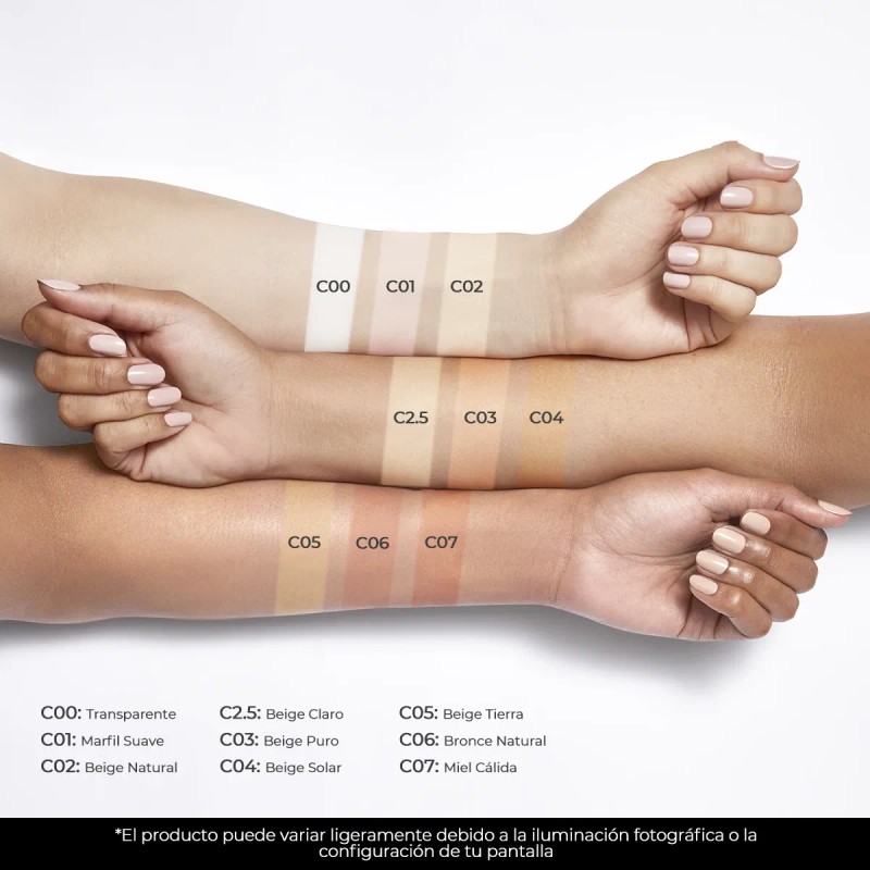Sace Lady Base De Maquillaje Polvo Compacto Mate Spf30