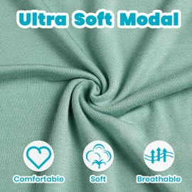 Knotted Gown Baby Newborn Coming Home Outfit Boy Girl, Soft Modal Infant Sleeper 0-3 Months, Announcement Clothes Nightgown for New Babies with Mittens, Bow and Hat Set Grey Green