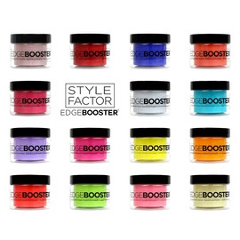 (2Pack) Style Factor Edge Booster Strong Hold Water-Based Pomade 3.38oz (Citrus)