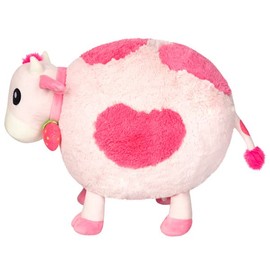 Squishable / Strawberry Cow 15'' Plush