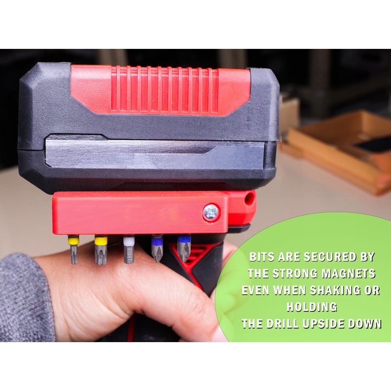 Decoralin Magnetic Bit Holder Compatible with Einhell Impact & Combi