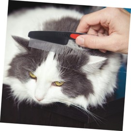 BELLIFFY Portable Stainless Steel Fine Tooth Comb for Adults High Frequency Hair Comb for Grooming and Dandruff Removal Fine Comb for All Hair Types