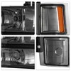 SOCKIR 8PCS Headlight Assembly for 1994-1998 Chevy Silverado C/K 1500