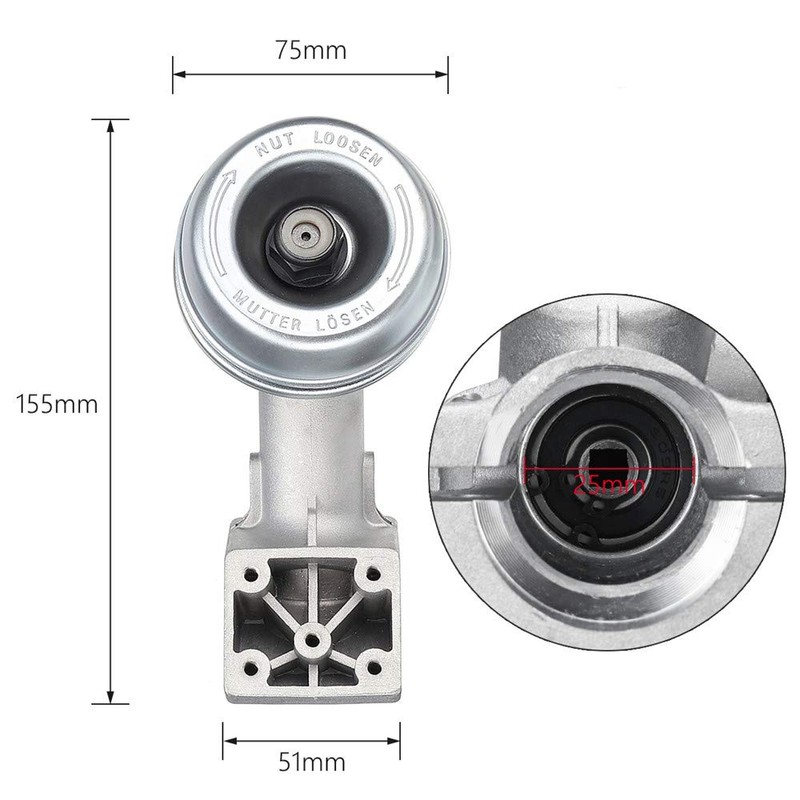 Farwind Trimmer Gearbox Head for Stihl FS55 FS55R FS55RC FS56