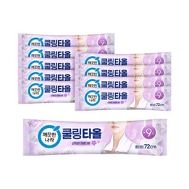 Clean Nara Lavender Cooling Towel, 29g, 25 pieces / 깨끗한나라 라벤더 쿨링타올, 29g, 25개