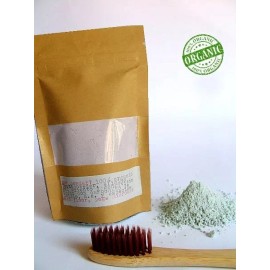 Natural healing Pasta Dental Solida En Polvo Vegana Organica Carbon Activado