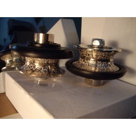 Roxx 3/4 Inch Diamond Profile Router Bit Marble Granite Full Bullnose countertop tile