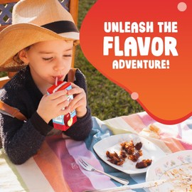 SunCup Juice - Orange Tangerine (40 Pack) 6.75 oz Juice Box with Straw | Organic Orange Blend for Kids, Bulk Pack for Lunch, Snacks, and On-the-Go Kids Drinks