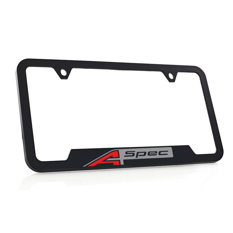 ACURA TLX A-SPEC License Plate Frame - UV Printed ON