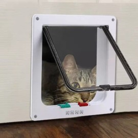 Pet Door 펫도어 고양이 애견 방묘문 칸막이 베란다 안전문 인기제품 창 신상 출입문 견문 강아지 [특대형] Pet Door Cat Dog Partition Balcony Safety Door Popular Product New Entrance Door for Dogs [Extra Large]
