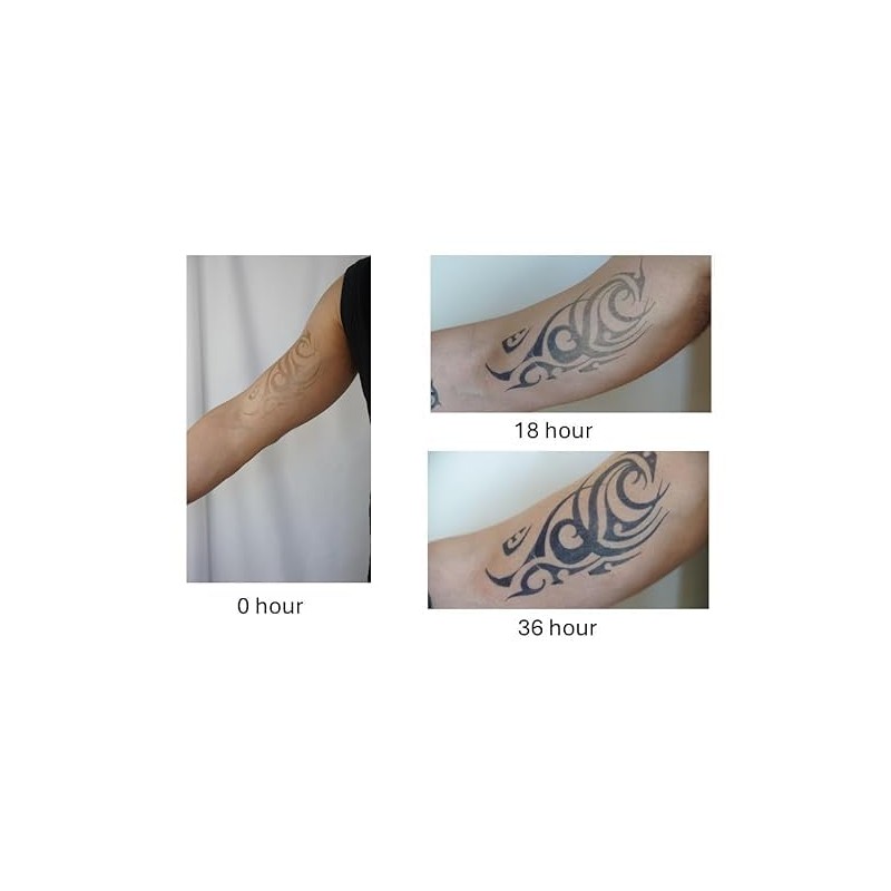 GZ641x2 Temporary Tribal Tattoo, 2 Sheets