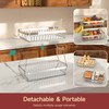 Sevenblue 2 Tier Large Fruit Basket for Kitchen Counter with