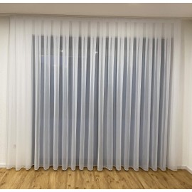 Gerster Fertiggardine weiß Store (Breite 180 cm Länge 240 cm)