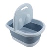 Foldable Foot Bath Basin with Massage Acupoint PP Silicone Foot