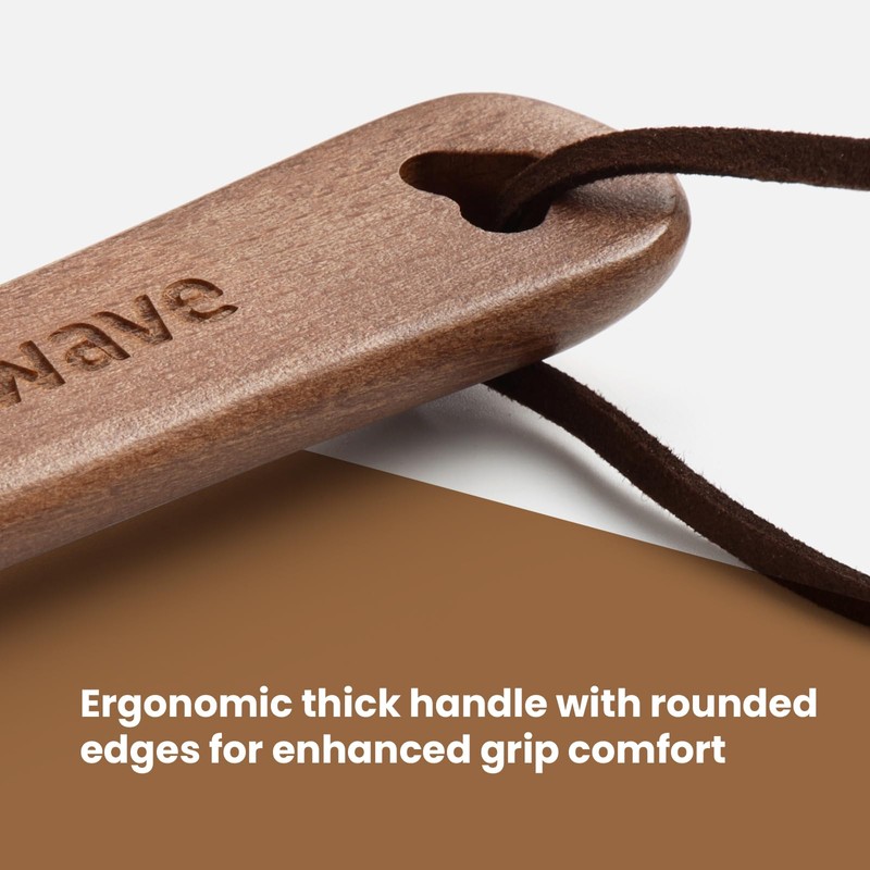 Wooden Shoe horn Long Handle for Seniors -23.6in Long handled