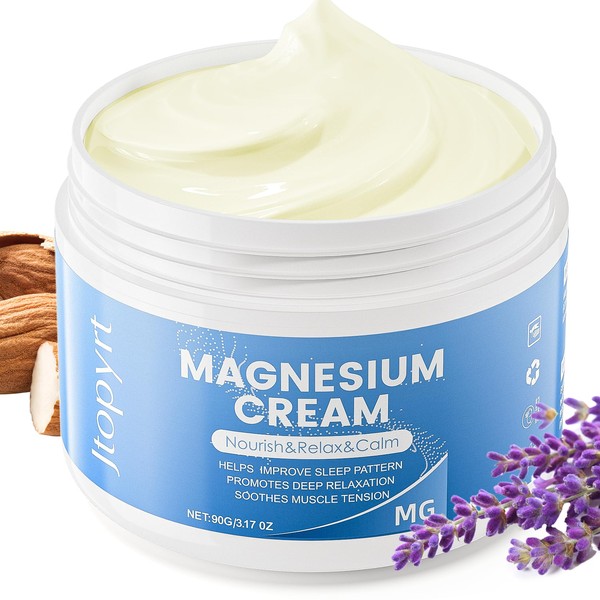 Magnesium Cream for Sleep: Magnesium Lotion Easily Absorbed by Muscles