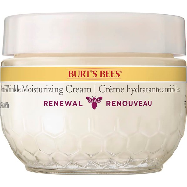 Burt's Bees® Face Cream, Renewal Anti-Wrinkle Moisturizing Face Cream, Mother's
