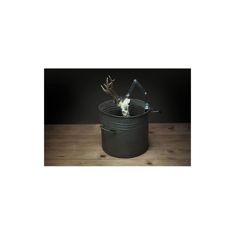 WEGU-GFT 790176 Roebuck Antler Scouring Equipment Silver
