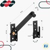 KOTARBAU® Set of 2 Shutter Throws, Window Shutters, Double Gate