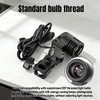 E27 Lamp Holder with Umbrella Bracket, 360° Adjustable Photography Light
