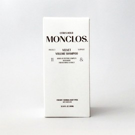 Monclos Velvet Volume Shampoo Musk Bergamot Fragrance 300ml, 1 pc / 몽클로스 벨벳 볼륨 샴푸 머스크베르가못향 300ml, 1개