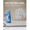 OHOCO Wool Pressing Mat for Quilting - 9" x 9"