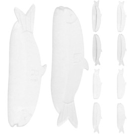 Almohadillas Autoadhesivas para Levantamiento de Pestañas 5 Pares de Silicona Transparente Forma de Ballena Molde Reutilizable para Permanente y Rizador de Pestañas Accesorio