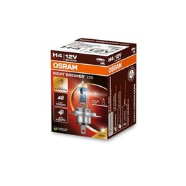 Osram 64193NB200 Night Breaker Laser 200 Halogen bulb-H4-12V/60-55W-single Piece