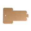 'Pack of 10 Single Vinyl Box 1/7 185X185X12 mm Strong
