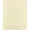 A4 250gsm Parchment Paper Natural, Pack of 50 Sheets by