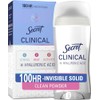 Secret Clinical Strength Barra Antitranspirante Desodorante Invisible Mujer