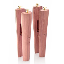 HOUNDSBAY Cedar Boot Tree Shaft Shaper, Tall Boot Inserts Shape Holders, Men & Women - Boot Trees, Stand for Riding & Cowboy Boots (Pack of 1)