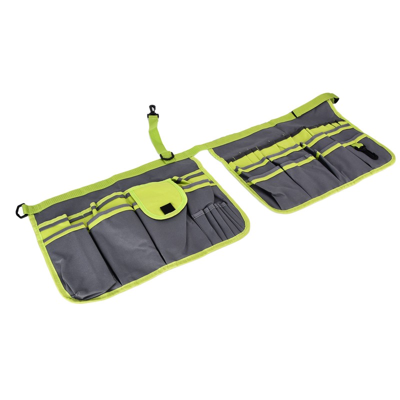 34 Pocket Garden Tool Bucket Bag Color Matching Tool Storage