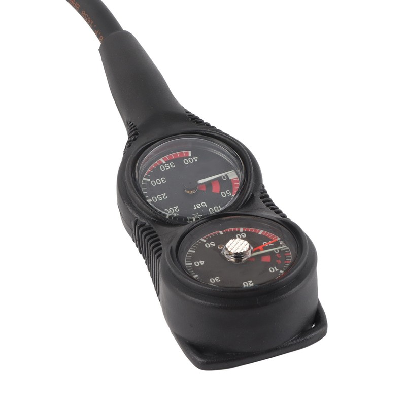 Professional Scuba Diving 2 Gauges Pressure Gauge Dive Digital Depth