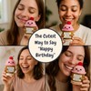 Happy Birthday Gifts for Women - Cute Cupcake Crochet with