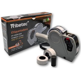 Etiquetadora Marca Precios, Fecha y Lote Manual de 8 Dígitos 1 Línea Ribetec RT 5500