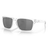 Oakley Sylas OO9448 944829 57MM Polished Clear/Prizm Black Rectangular Sunglasses