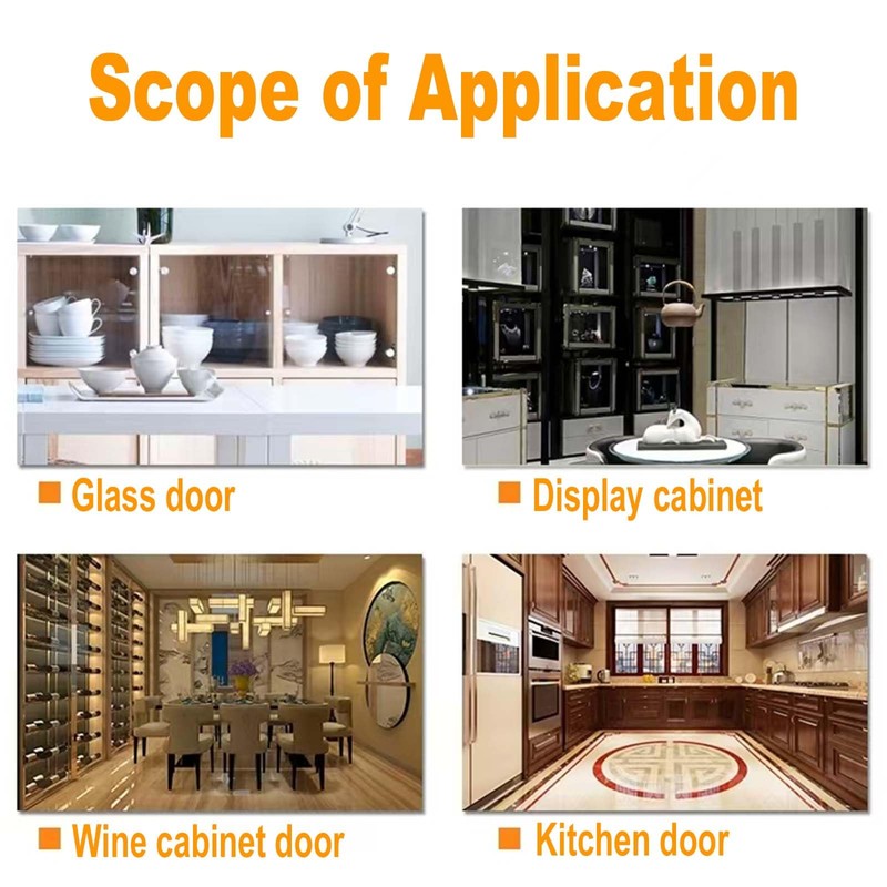 Soft Close Push Open Door Catches Pressure Touch Release Latches