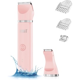 2 in 1 Electric Bikini Trimmer for Women  Lady  Hair Groomer Razor Body Shaver