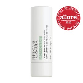 Physicians Formula Organic Wear Lip Balm Treatment, Ultra-Nourishing Shea Butter & Coconut Oil Infused, Hydrating & Conditioning for Smooth, Supple Lips, Cruelty Free
