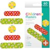 Hithika Kids Plasters 60 Pack, Assorted Sizes & Animal Designs,